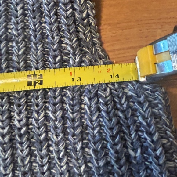 Vintage Talbots Gray Cowl Turtleneck Sweater - Picture 8 of 10